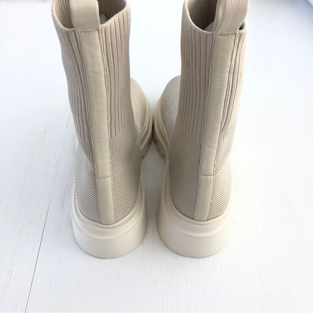 Raye Revolve Platform Sock Boot Chunky Dolman Lug… - image 7